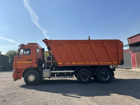 2013 КамАЗ 6520, оранжевый, 3000000 рублей - вид 7