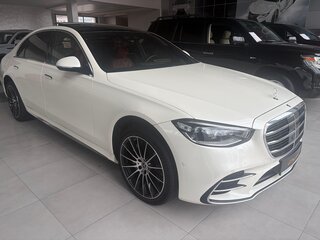 2020 Mercedes-Benz S-Класс 450 Long 4MATIC VII (W223), белый, 9999999 рублей, вид 5