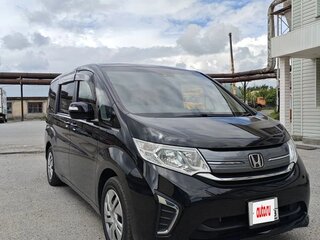 2021 Honda Stepwgn V Рестайлинг, чёрный, 1920000 рублей, вид 2