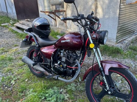 2013 Zontes Tiger, красный, 59000 рублей, вид 5