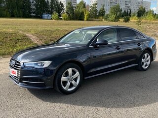 2015 Audi A6 IV (C7) Рестайлинг, синий, 1870000 рублей, вид 1