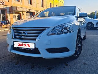 2015 Nissan Sentra VII (B17), белый, 900000 рублей, вид 1