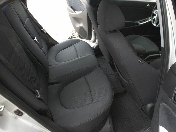 2011 Hyundai Solaris I, серебристый, 795000 рублей - вид 12