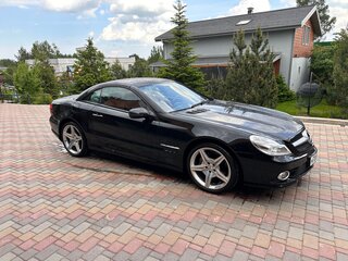 2008 Mercedes-Benz SL-Класс 500 V (R230) Рестайлинг 2, чёрный, 4000000 рублей, вид 2