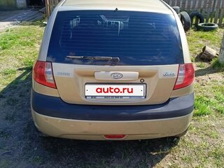 2008 Hyundai Getz I Рестайлинг, бежевый, 400000 рублей, вид 3