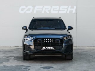 2020 Audi Q7 45 TDI II (4M) Рестайлинг, серый, 6400000 рублей, вид 3