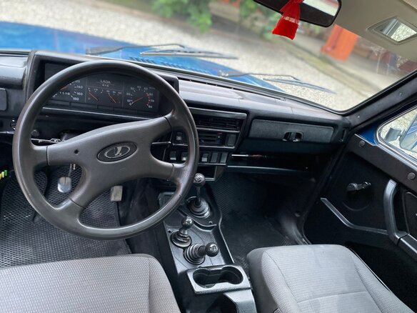 2008 Lada (ВАЗ) 2121 (4x4) I Рестайлинг, синий, 350000 рублей - вид 7