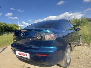 2007 Mazda 3 I (BK) Рестайлинг, синий, 450000 рублей, вид 3