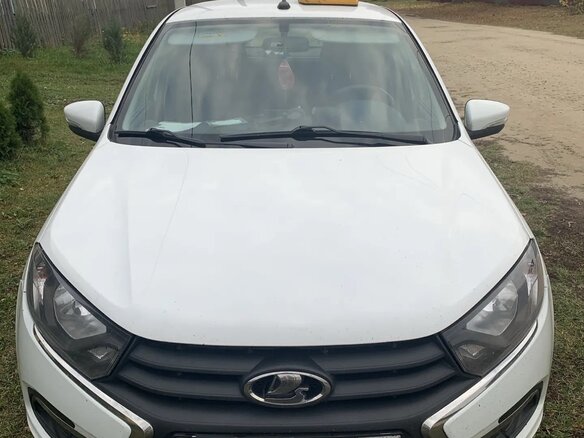 2024 Lada (ВАЗ) Granta I Рестайлинг, белый, 600000 рублей