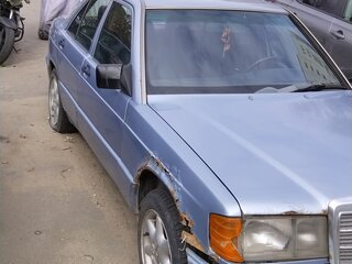 1991 Mercedes-Benz 190 (W201), голубой, 250000 рублей, вид 4