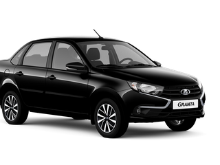 2026 Lada (ВАЗ) Granta I Рестайлинг, чёрный, 1290000 рублей, вид 1
