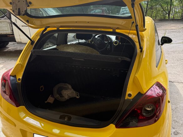 2012 Opel Corsa D Рестайлинг II, жёлтый - вид 6