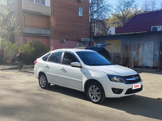 2014 Lada (ВАЗ) Granta I, белый, 630000 рублей, вид 4