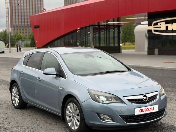 2010 Opel Astra J, серый - вид 1