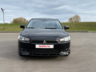 2008 Mitsubishi Lancer X, чёрный, 750000 рублей, вид 4