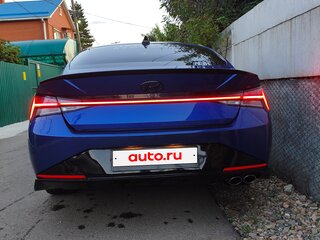 2021 Hyundai Elantra N Line VII (CN7), синий, 2100000 рублей, вид 5