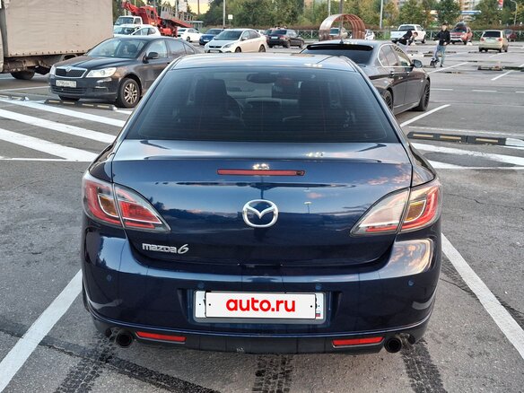 2008 Mazda 6 II (GH), синий - вид 8