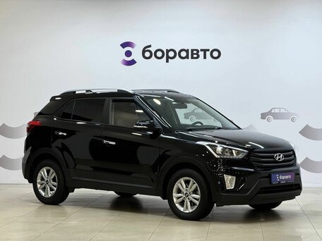 2017 Hyundai Creta I, чёрный, 1765000 рублей, вид 3