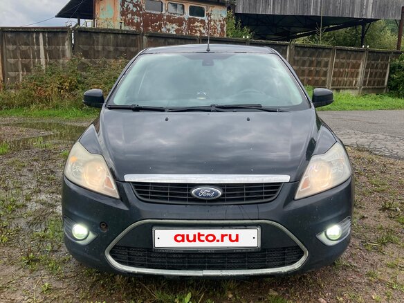 2008 Ford Focus II Рестайлинг, чёрный, 420000 рублей - вид 1