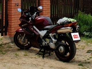 2002 Honda VFR 800, красный, 380000 рублей, вид 2