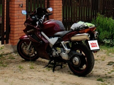 2002 Honda VFR 800, красный, 380000 рублей, вид 2