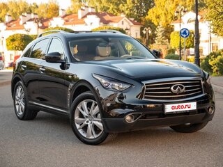 2012 Infiniti FX37 II (S51), чёрный, 1850000 рублей, вид 1