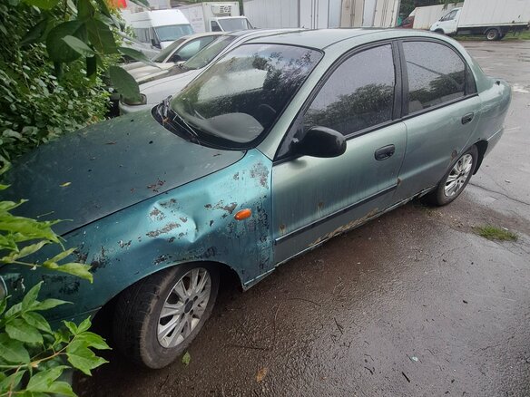 2007 Chevrolet Lanos I, зелёный - вид 2