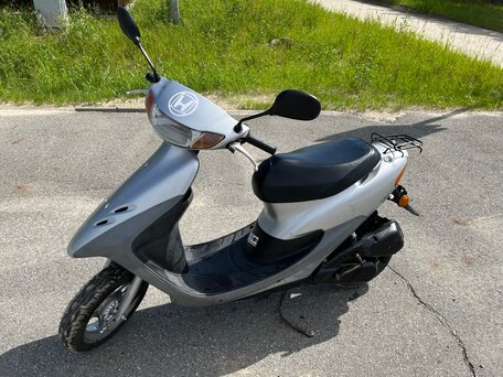 2001 Honda Dio, серебристый, 59000 рублей, вид 1