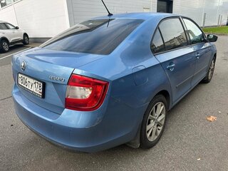 2015 Skoda Rapid I, синий, 849000 рублей, вид 4