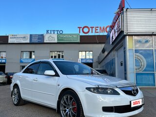 2005 Mazda Atenza I, белый, 595000 рублей, вид 2