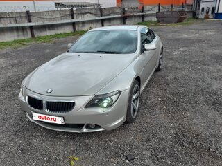 2007 BMW 6 серии 630i II (E63/E64), серый, 1590000 рублей, вид 1
