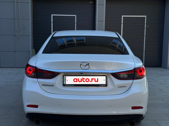 2015 Mazda 6 III (GJ) Рестайлинг, белый - вид 4