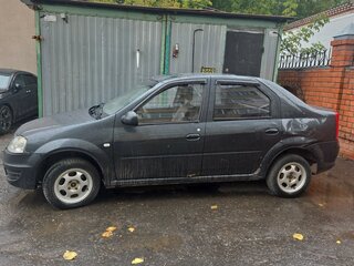 2010 Renault Logan I Рестайлинг, серый, 240000 рублей, вид 2