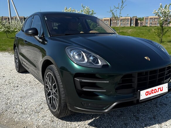 2014 Porsche Macan Turbo I, зелёный, 2850000 рублей - вид 2