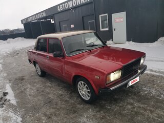 2008 Lada (ВАЗ) 2107, красный, 130000 рублей, вид 4