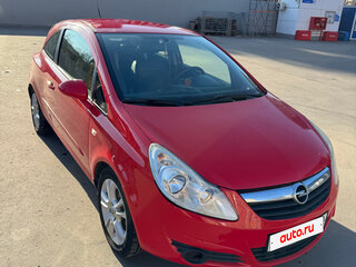 2007 Opel Corsa D, красный, 300000 рублей, вид 1