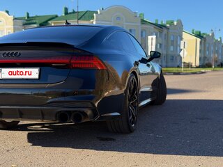 2021 Audi A7 55 TFSI II (4K), чёрный, 6150000 рублей, вид 3