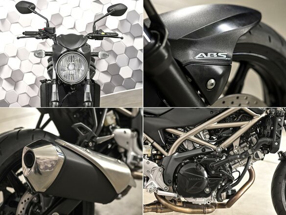 2021 Suzuki SV 650, чёрный - вид 9