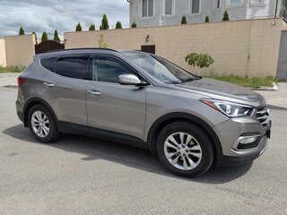 2016 Hyundai Santa Fe III Рестайлинг, серебристый, 2200000 рублей, вид 1