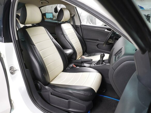 2014 Volkswagen Jetta VI, белый - вид 7