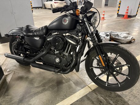 2019 Harley-Davidson Sportster 883, чёрный, 790000 рублей, вид 2