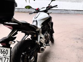 2014 Yamaha MT-07 (FZ-07), белый, 670000 рублей, вид 5
