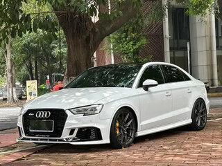 2017 Audi A3 III (8V) Рестайлинг, белый, 1500000 рублей, вид 1