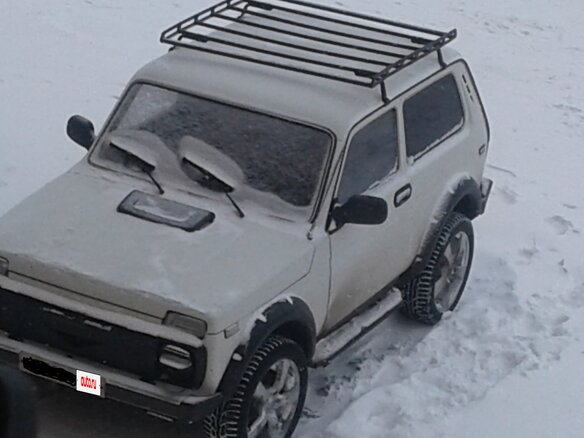 1996 Lada (ВАЗ) 2121 (4x4) I Рестайлинг, белый, 230000 рублей - вид 5