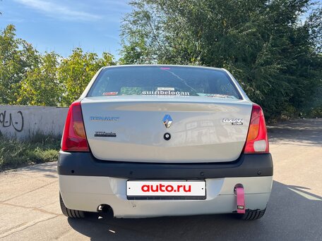 2009 Renault Logan I, серый, 400000 рублей, вид 5
