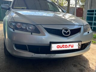 2007 Mazda 6 I (GG) Рестайлинг, серебристый, 540000 рублей, вид 1
