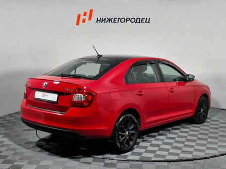 2019 Skoda Rapid I Рестайлинг, красный, 1249000 рублей, вид 5