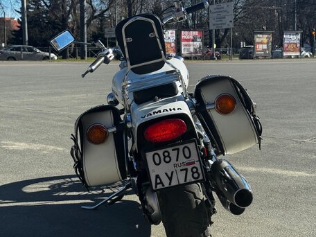 2004 Yamaha XVS650 Drag Star, белый, 480000 рублей, вид 5