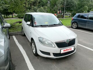 2012 Skoda Fabia II Рестайлинг, белый, 749000 рублей, вид 1