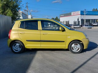 2007 Kia Picanto I, жёлтый, 459000 рублей, вид 4